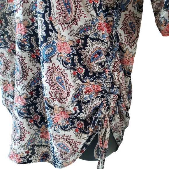 Amang NY Multicolor Paisley Medium Top - Picture 3 of 7